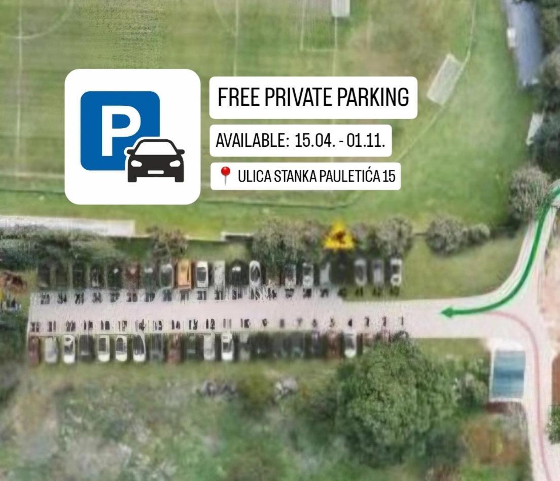 Deluxe Studio In City Center With Free Private Parking Rovinj Ngoại thất bức ảnh